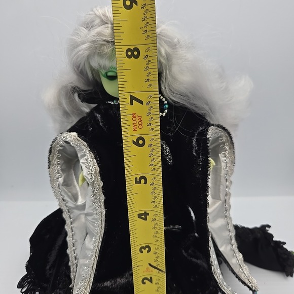 Effanbee Story Book Series Wicked Witch Doll Wizard of Oz VTG Elphaba Doll - Picture 2 of 3